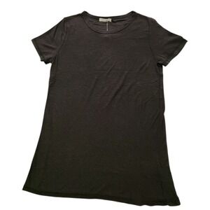 COMUNE WOMEN'S T-SHIRT SHORT-SLEEVE MALIBU‎ BLACK SMALL C19X96